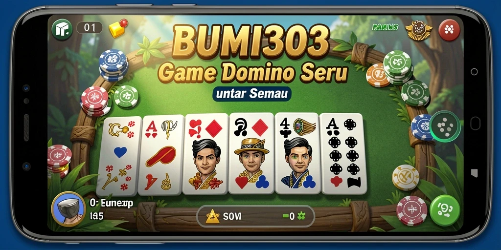 Tampilan gameplay seru dari BUMI303 yang membuat adrenalin meningkat.