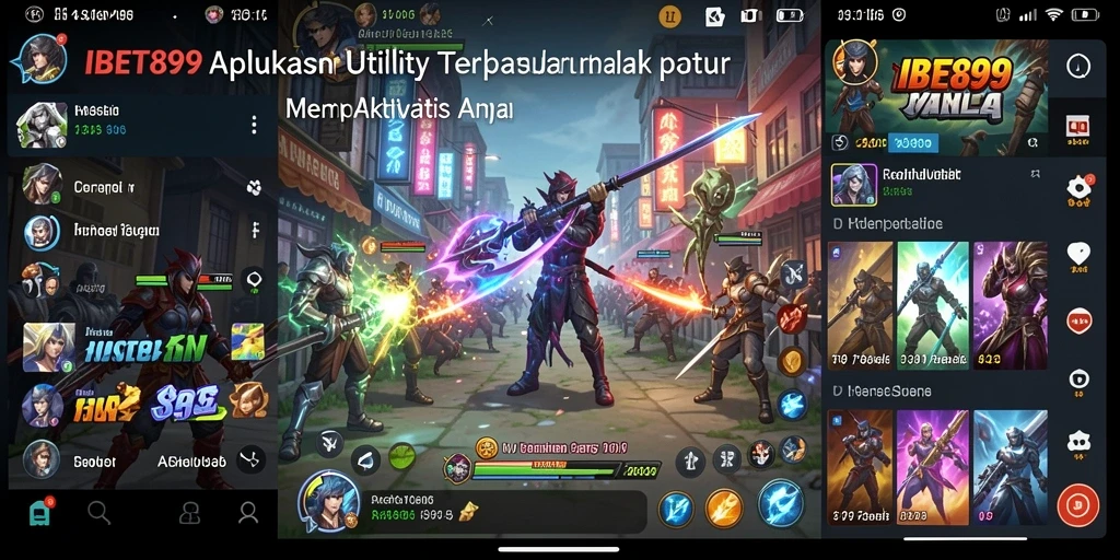 Tampilan antarmuka pengguna IBET899 yang sederhana dan fungsional.