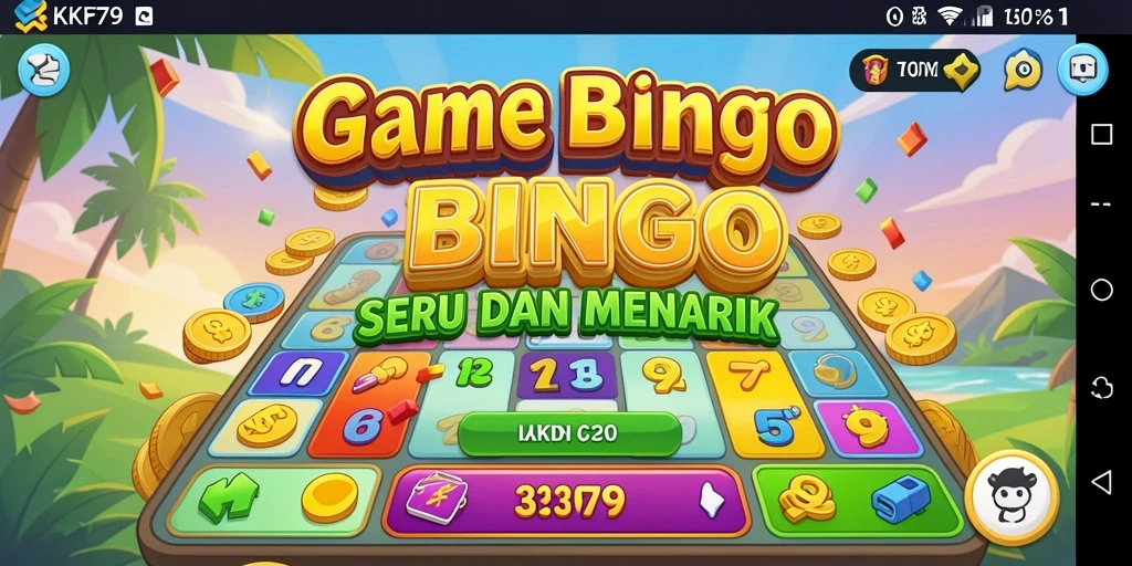 Gameplay seru KPK79 saat bermain Bingo.