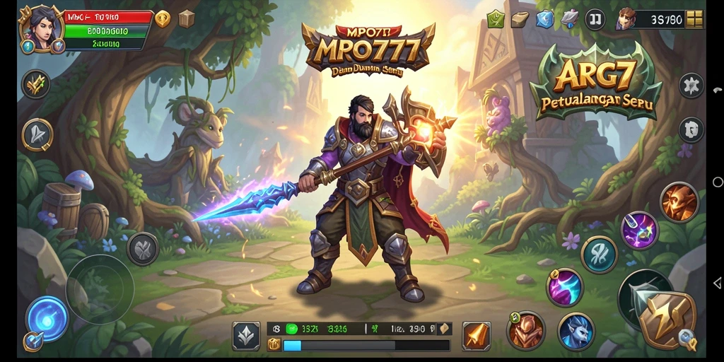 Tampilan mendebarkan dari gameplay ARPG MPO777 dengan aksi seru dan grafis memukau.