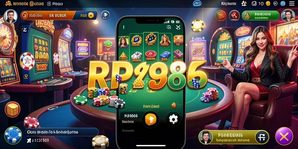 Screenshot gameplay RP886 dengan tampilan menarik permainan Kasino.
