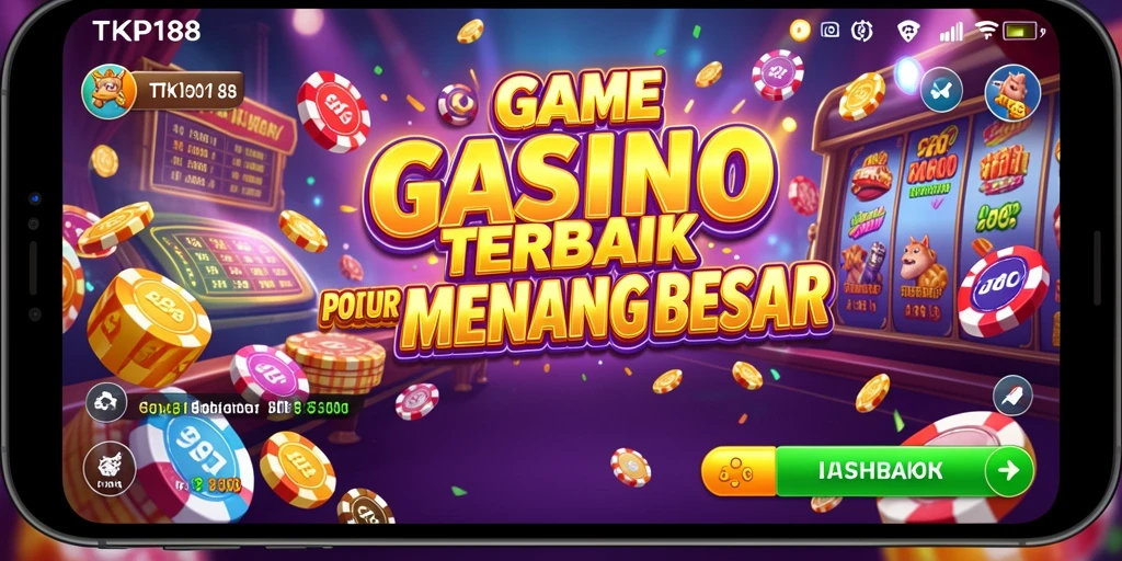 Tampilan gameplay Kasino yang menarik di TKP188.