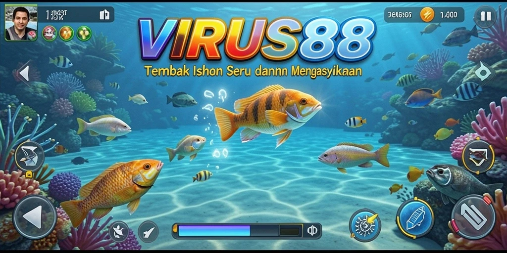 Screenshot gameplay Tembak Ikan yang seru dan menegangkan.